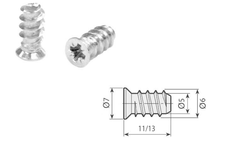 Sistemas de fijación - Tornillo Euro