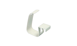 Pinza zócalo clip metalica