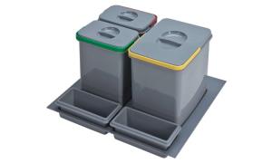 Base + Cubos EcolÃ³gicos (3 capacidad)