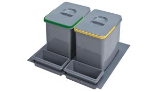 Base + Cubo Ecológico (2 capacidad)