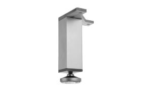 Pata de aluminio cuadrada